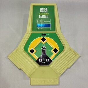 Electronic Head to Head Baseball Vintage 1980 Handheld Video Game by Coleco